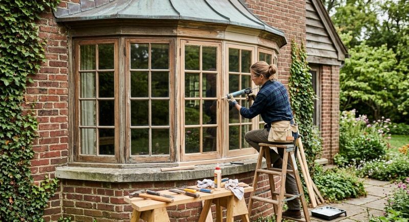 Arched Window Repair in Olathe, KS