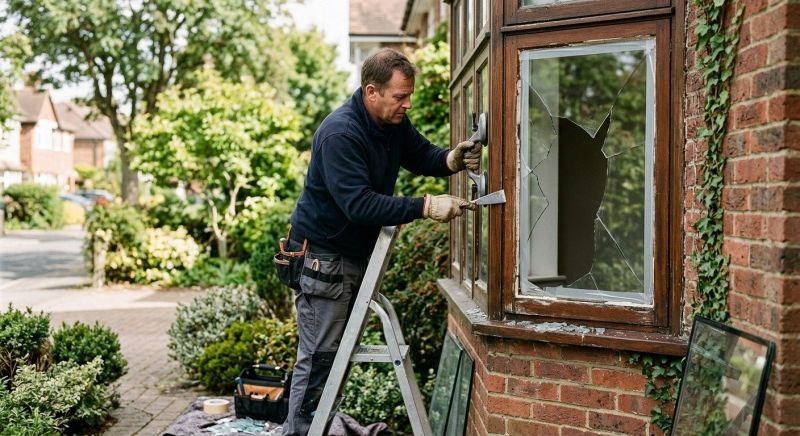 Damaged Window Repair in Kansas City, KS