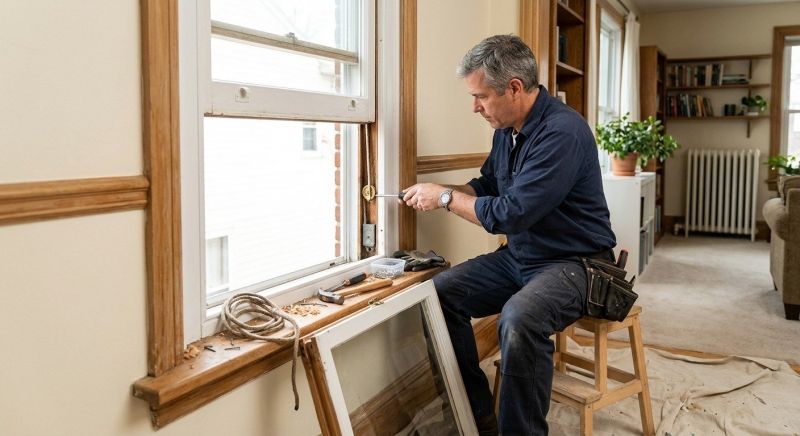 Hopper Window Repair in Kansas City, KS