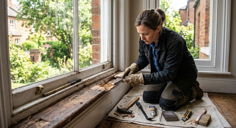 Window Sill Repair in Overland Park, KS